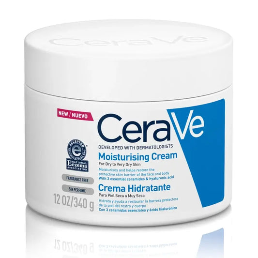 CeraVe Creme Hidratante para Peles Secas, 340 gr