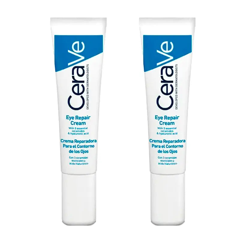 Cerave Duplo Creme Reparador para o Contorno dos Olhos, 2X14 Ml