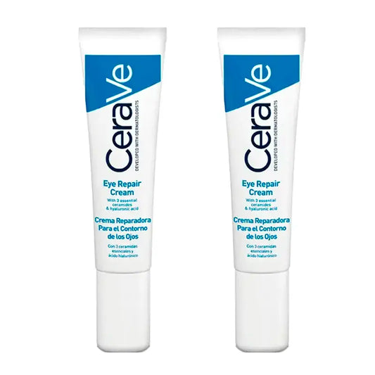 Cerave Duplo Creme Reparador para o Contorno dos Olhos, 2X14 Ml