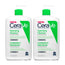 CeraVe Duplo Gel de Limpeza Hidratante, 2X1L