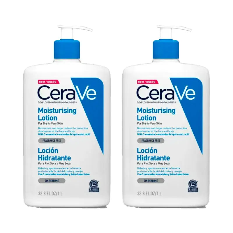 CeraVe Duplo Loção Hidratante, 2X1L