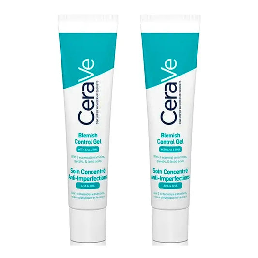 CeraVe Gel de Controlo das Imperfeições, Embalagem 2 x 40 ml