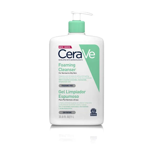 CeraVe Gel de Limpeza Espumante, 1l