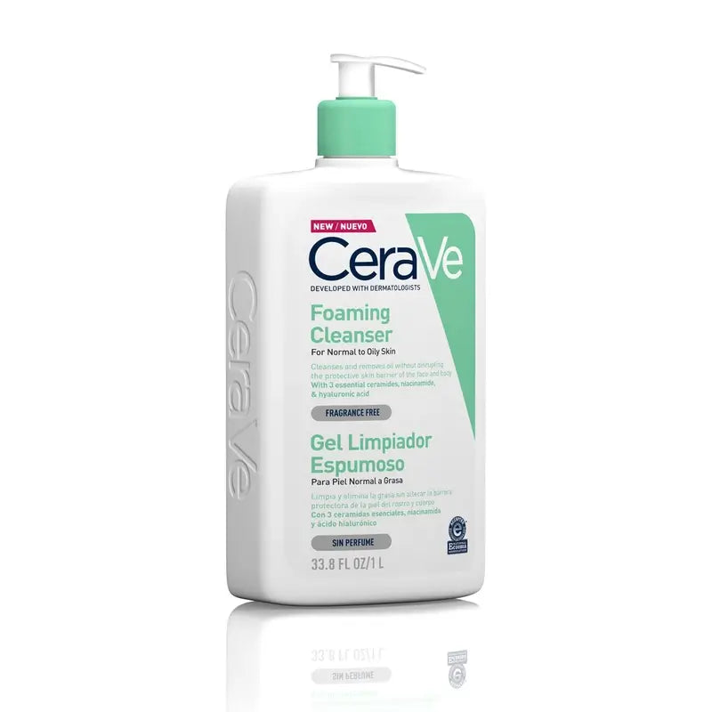 CeraVe Gel de Limpeza Espumante, 1l
