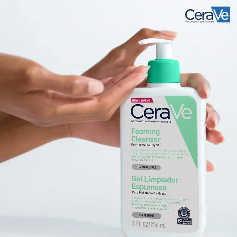 CeraVe Gel de Limpeza com Espuma, 236 ml