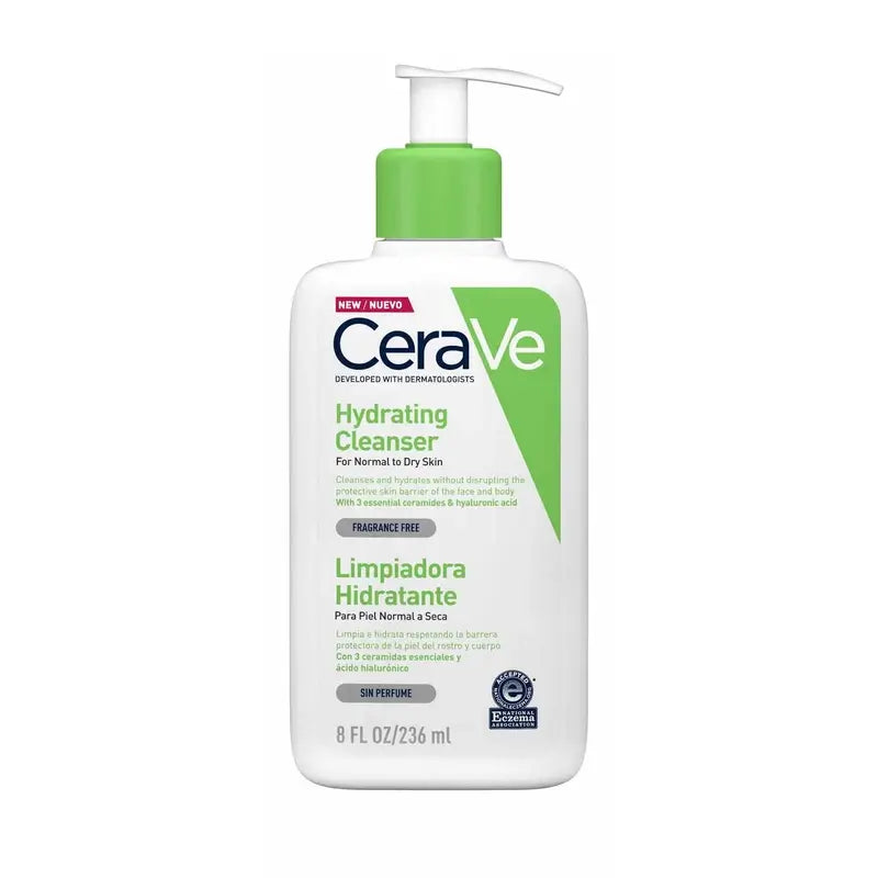 Gel de Limpeza Hidratante CeraVe, 236 ml
