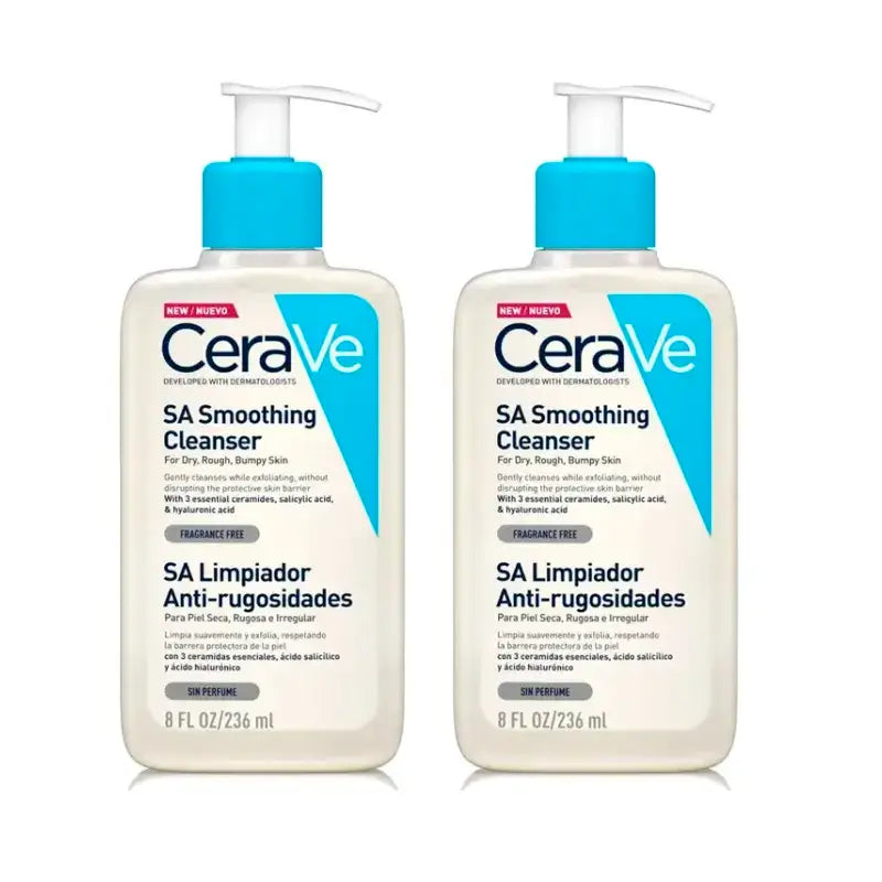CeraVe Limpador Anti-Rugas, Embalagem 2 x 236 ml