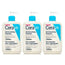 CeraVe Limpador Anti-Rugas, Embalagem 3 x 473 ml