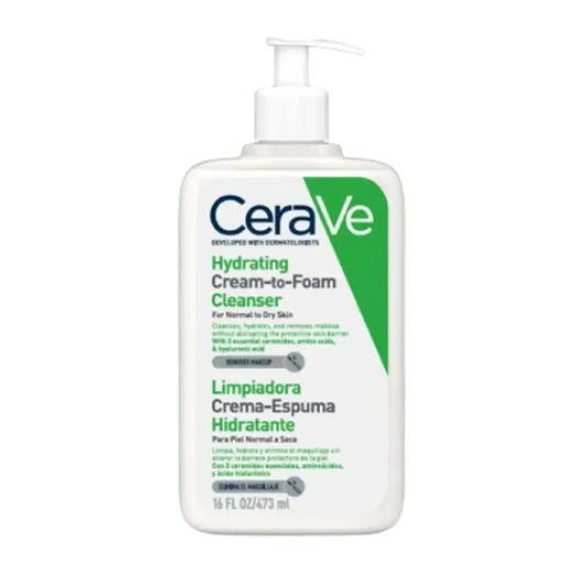 Cerave Creme Hidratante de Limpeza - Espuma Hidratante , 473 ml