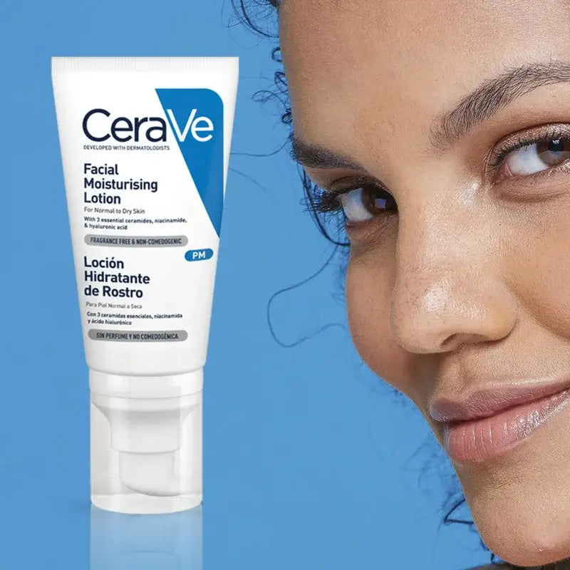 CeraVe Loção Hidratante para o Rosto, 52 ml