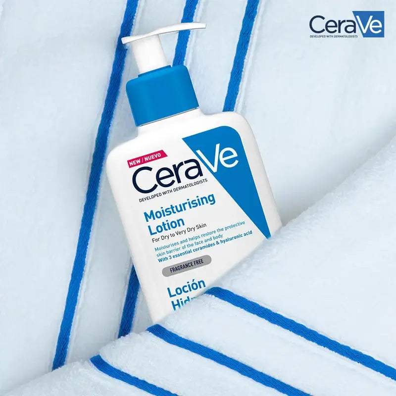 CeraVe Loção Hidratante para peles secas ou muito secas, 473 ml