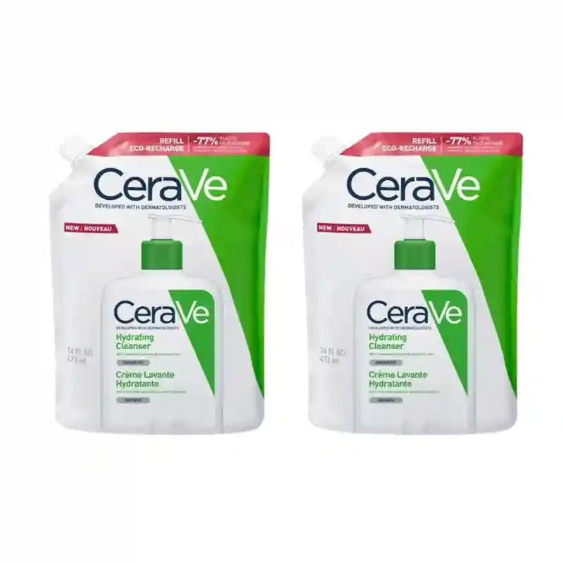 CeraVe Recarga de Limpeza Hidratante , 2X473 Ml