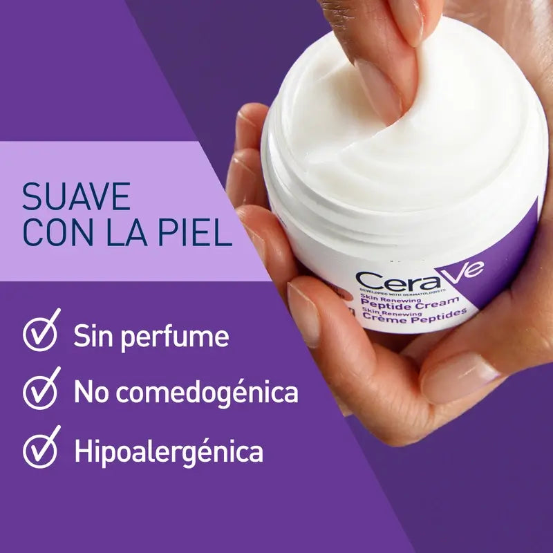 Cerave Creme Renovador da Pele com Péptidos , 48 ml