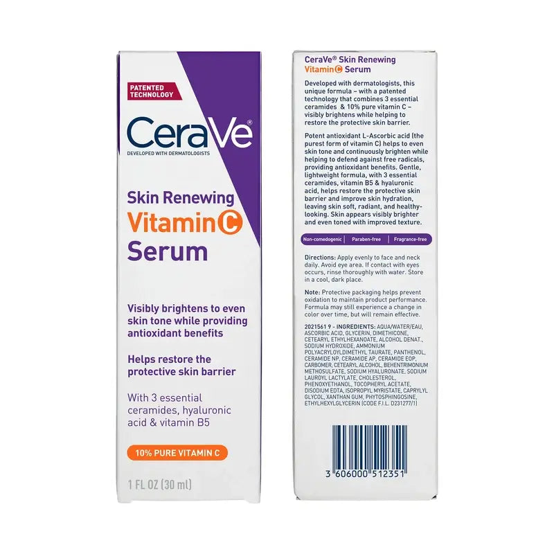 Cerave Sérum Renovador da Pele com Vitamina C , 30 ml