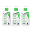 CeraVe Triplo Gel de Limpeza Hidratante, 3 x 236 ml