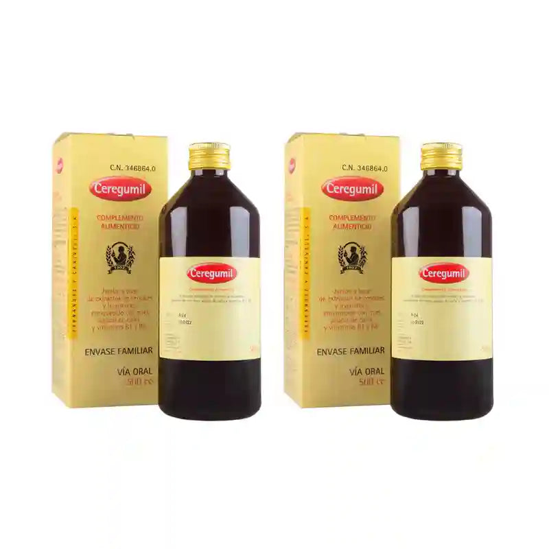 Ceregumil Family Pack Xarope, 2X500 Ml