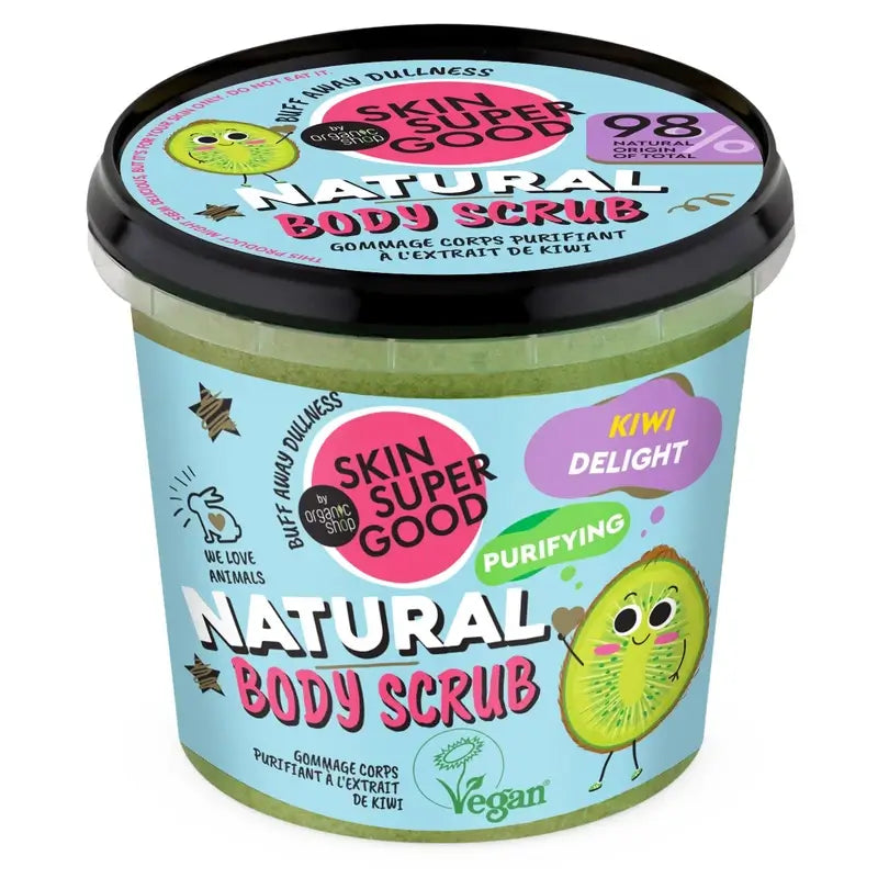 Charlotte Bio Esfoliante Corporal Purificante com Extrato de Kiwi, 360 Ml