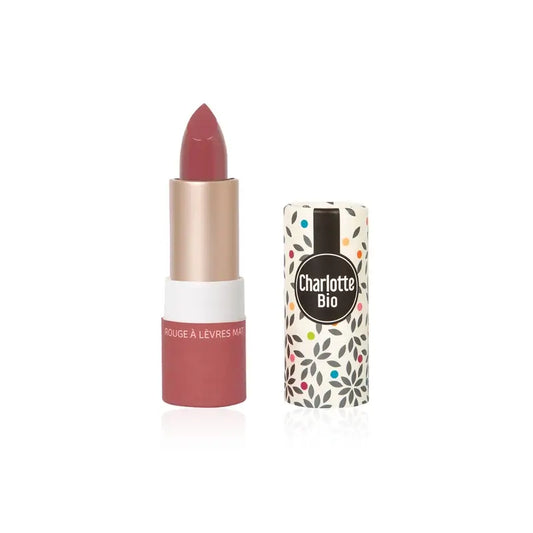 Charlotte Bio Lipstick Matte Red Rosy 3,5 G