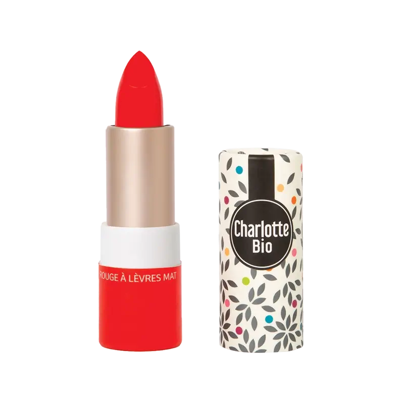 Charlotte Bio Matte Lipstick Royal Red 3,5 G