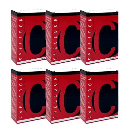Chelidon, Embalagem 6 x 60 Comprimidos