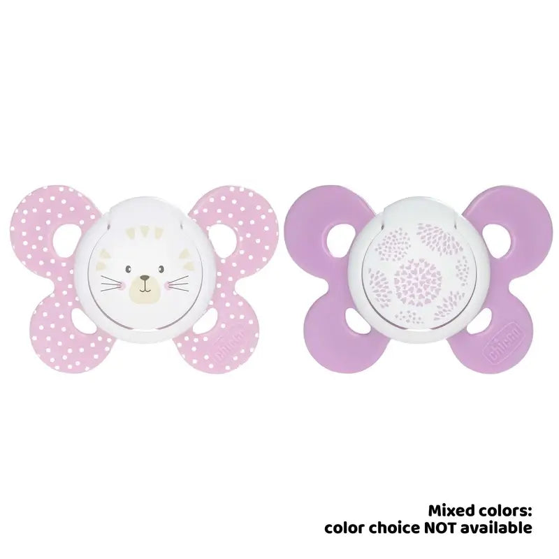 Chupeta Chicco Physio Comfort Silicone Rosa 6-16M 2 peças Sortido