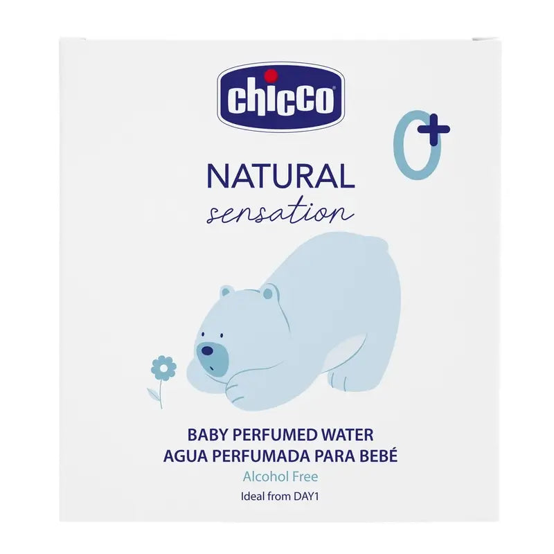 Chicco Natural Sensation Água Perfumada Frasco de vidro 100 ml 0M+
