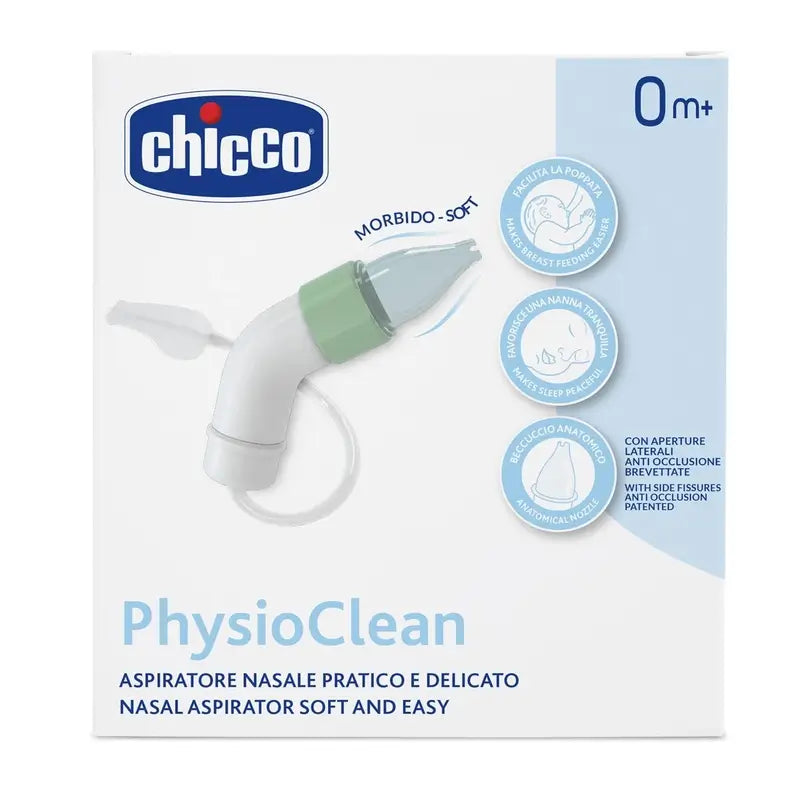Chicco Set Physioclean Aspirador Nasal + 3 Sondas