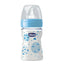 Biberão Chicco Silicone Azul Fluxo Normal +0 Meses 150 ml