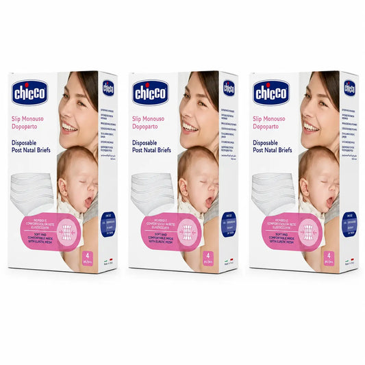 Chicco Monouso Mesh Panty Liner 4 peças, pack 3