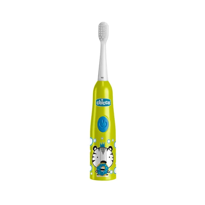 Escova de dentes eléctrica Chicco Tiger Yellow 3Y+