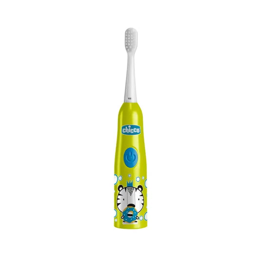 Escova de dentes eléctrica Chicco Tiger Yellow 3Y+