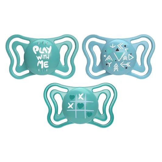 Chupeta Chicco Physio Light Silicone Azul 16-36M 2 unidades