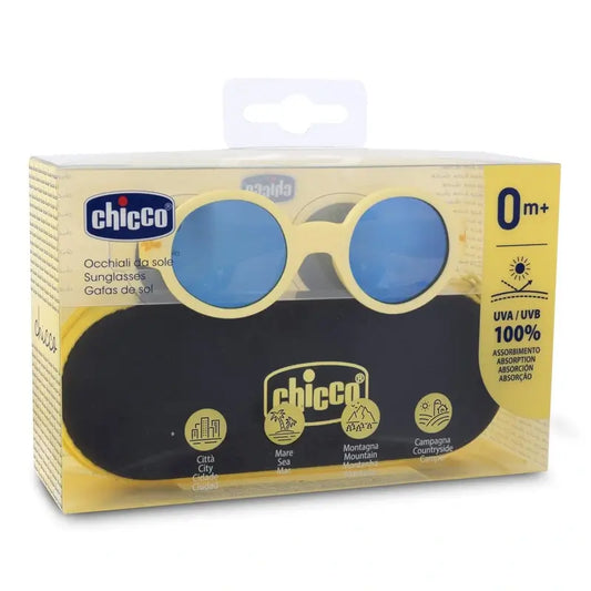 Chicco Óculos de sol Lentes espelhadas Amarelo 0M+ , 1 unidade