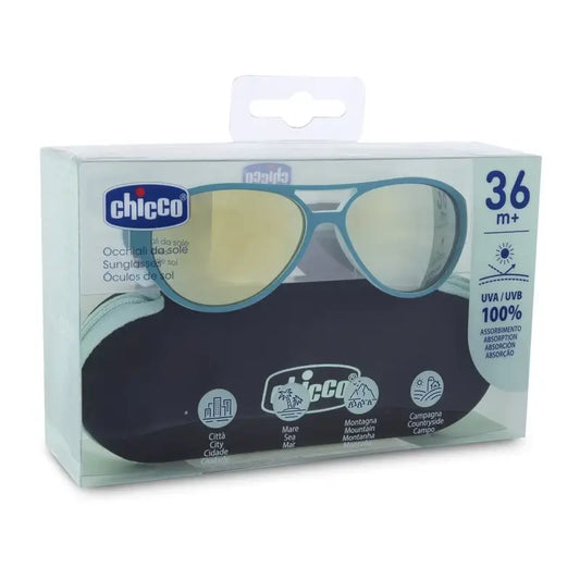 Chicco Sunglasses Mirrored Lens Green 36M+ , 1 peça