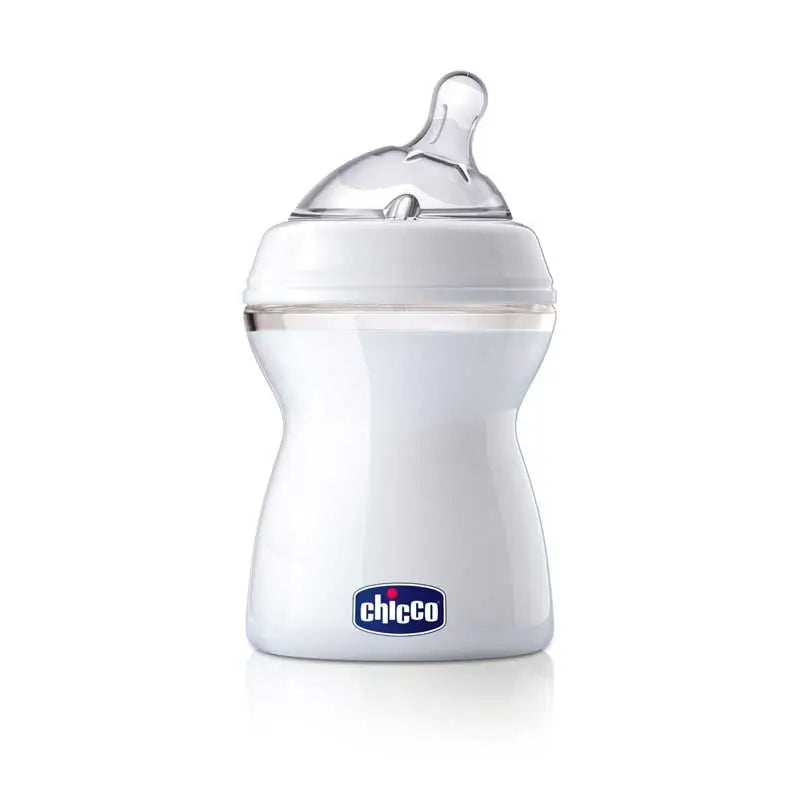 Biberão Chicco Natural Feeling Branco 250 ml 0M+