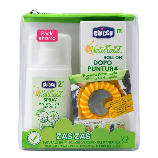 Chicco Naturalz Conjunto de protectores de viagem Zas-Zas Chicco