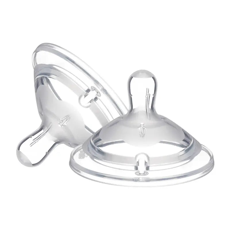 Pacote Chicco 2 Tetinas Silicone de Sentimento Natural Fluxo Rápido +6 Meses