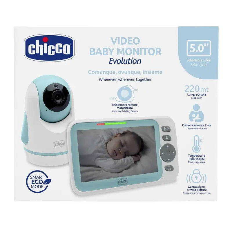 Monitor de vídeo para bebés Chicco Evolution
