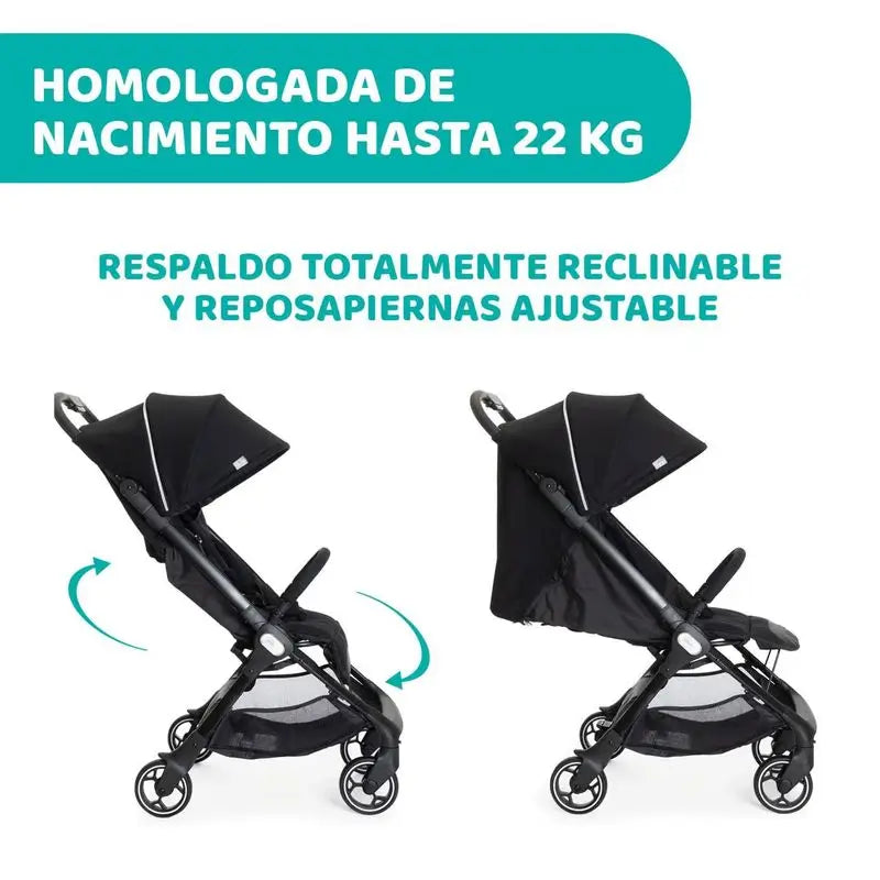 Chicco We Stroller Preto