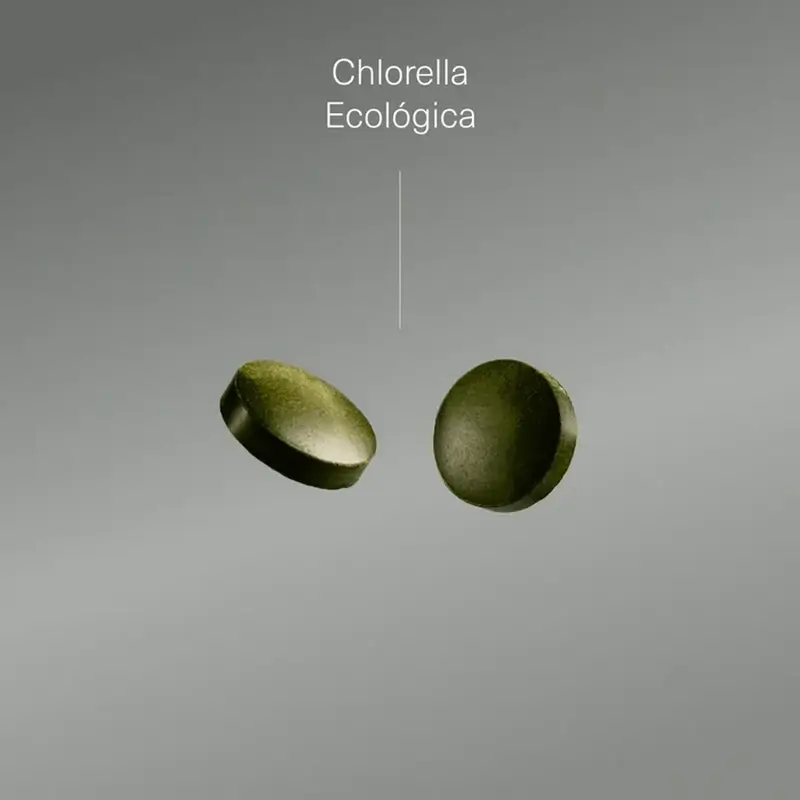 Aldous Chlorella e Spirulina Premium Orgânica, 600 unidades