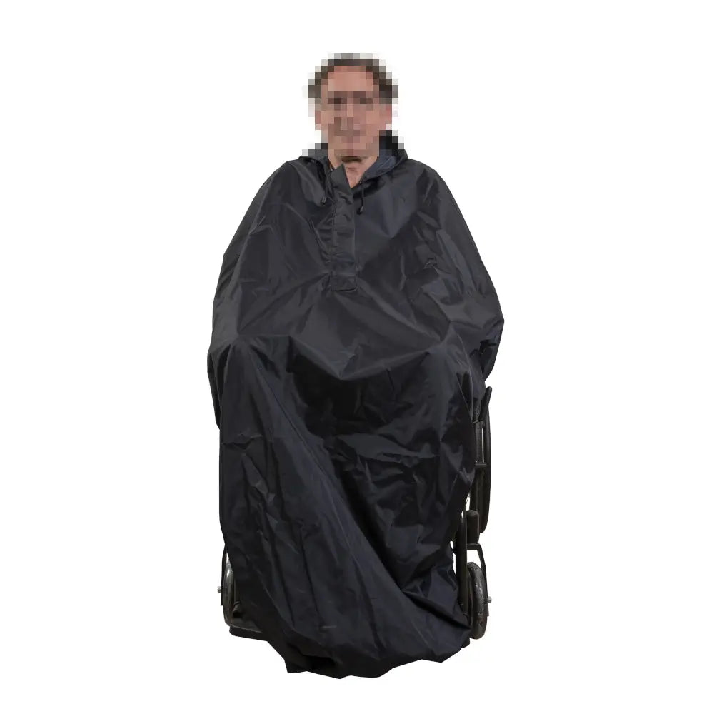 capa de chuva impermeável sem mangas
