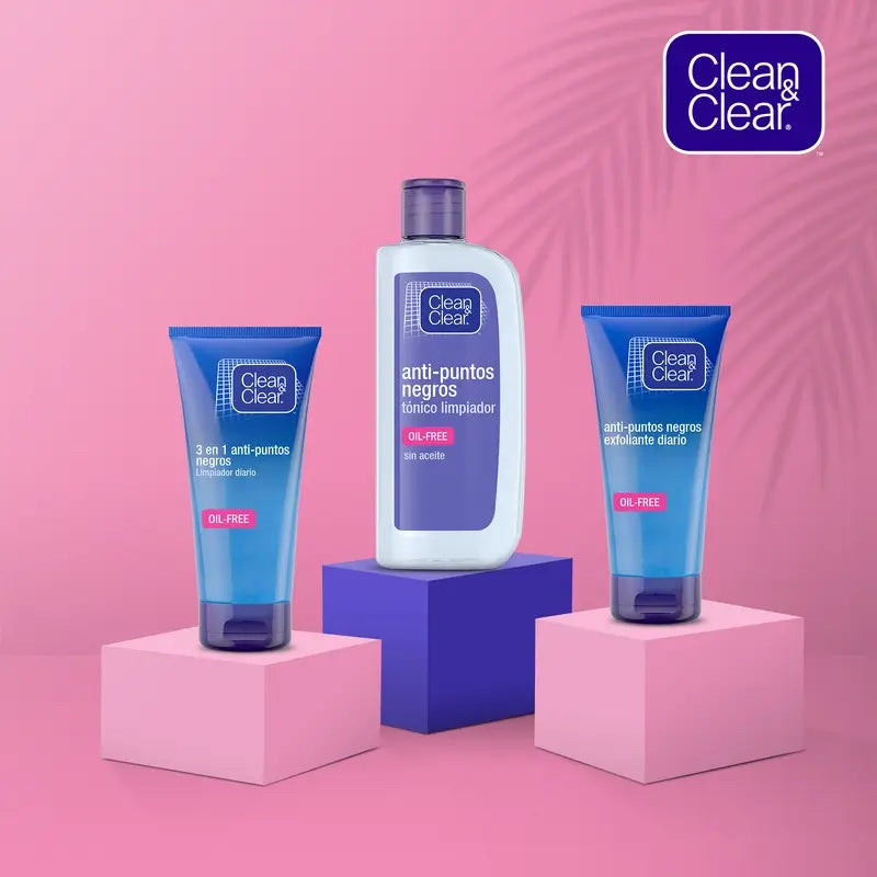 Clean&Clear 3 em 1 Limpador Diário Anti-Piolhos