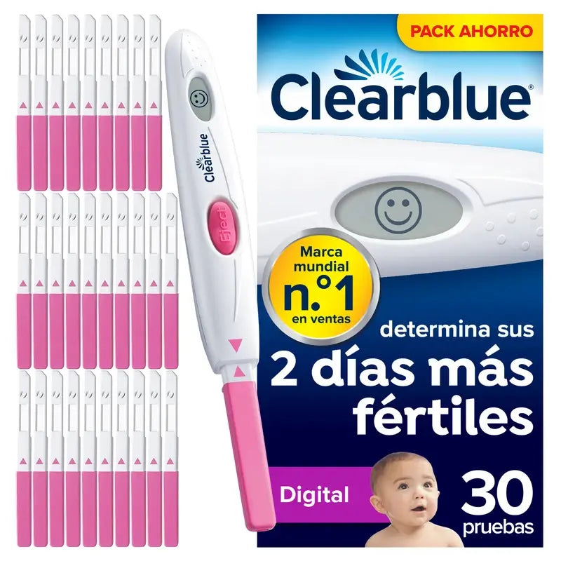 Clearblue Digital Ovulation Test, 30 testes