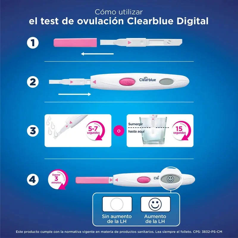 Clearblue Digital Ovulation Test, 30 testes