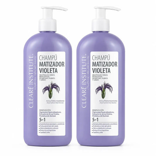 Champô Violeta Clearé Institute 400 Ml , embalagem 2