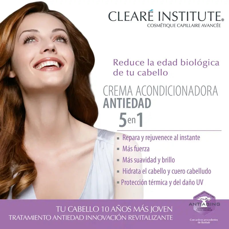 Creme Condicionador Redensificante Anti-Idade do Instituto Clearé 200 Ml.