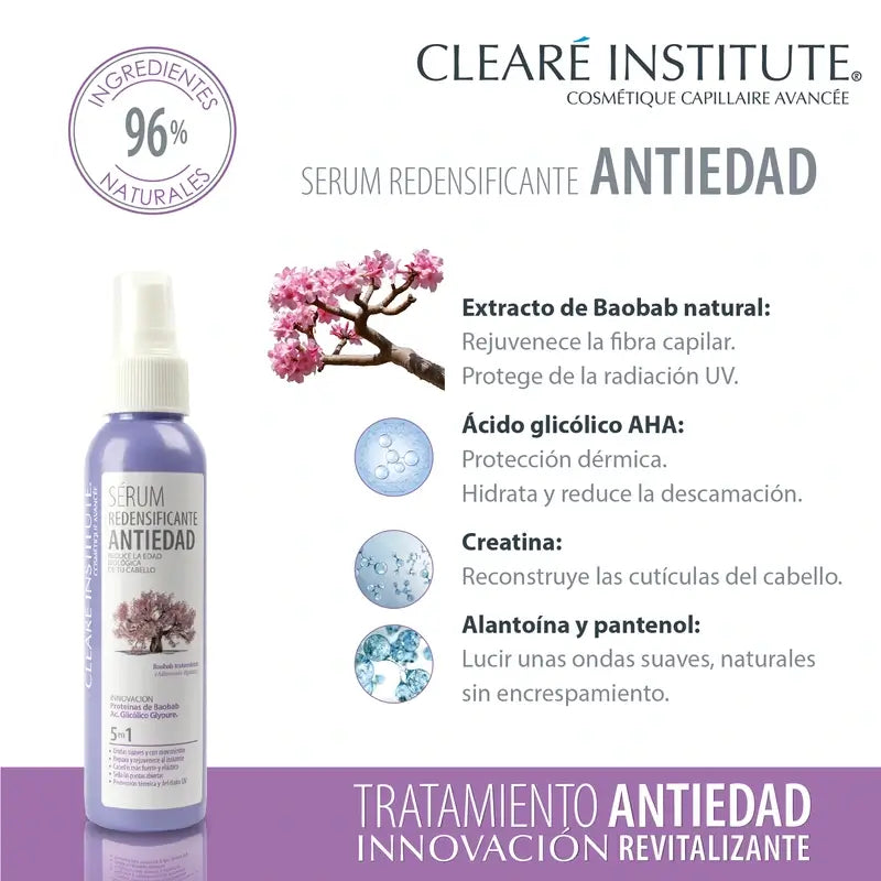 Clearé Institute Sérum Redensificante Tratamento Anti-Envelhecimento 125 Ml.