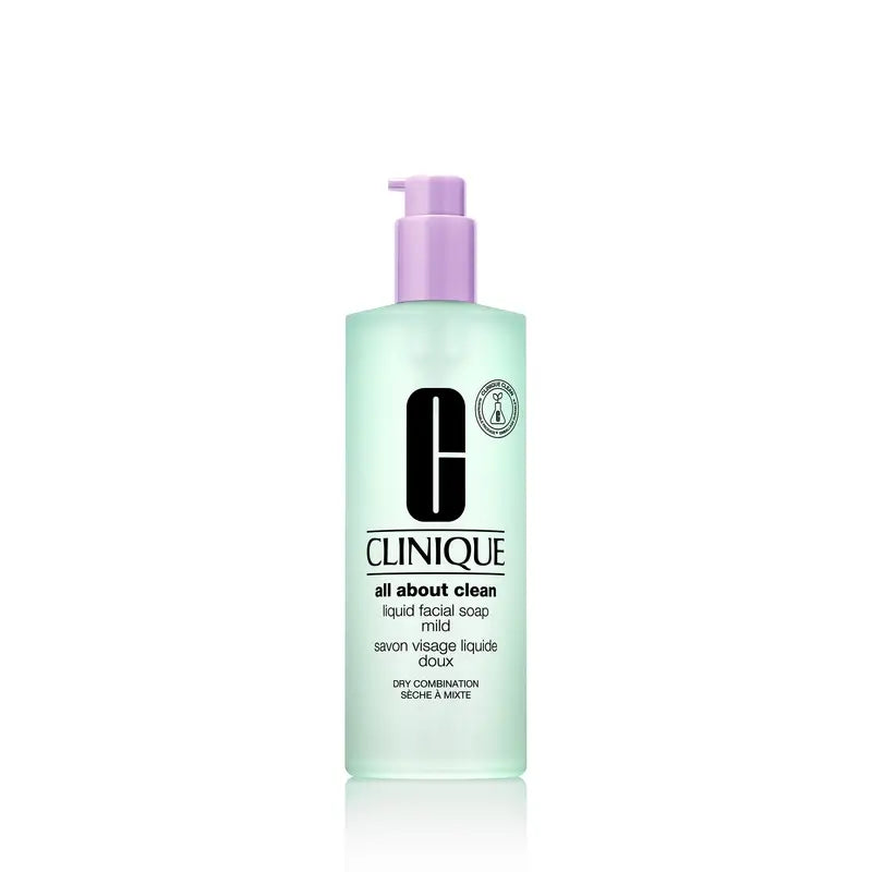 Clinique All About Clean Sabonete Facial para Pele Seca e Mista, 400ml