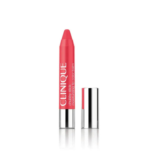 Clinique Chubby Stick Mighty Mimosa Bálsamo labial hidratante com cor, 3g