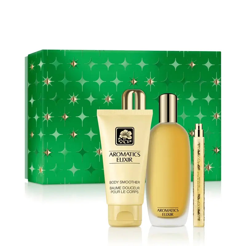 Conjunto de Natal Clinique Aromatics Elixir Mix 100 Ml Fragrance + 2 Presentes